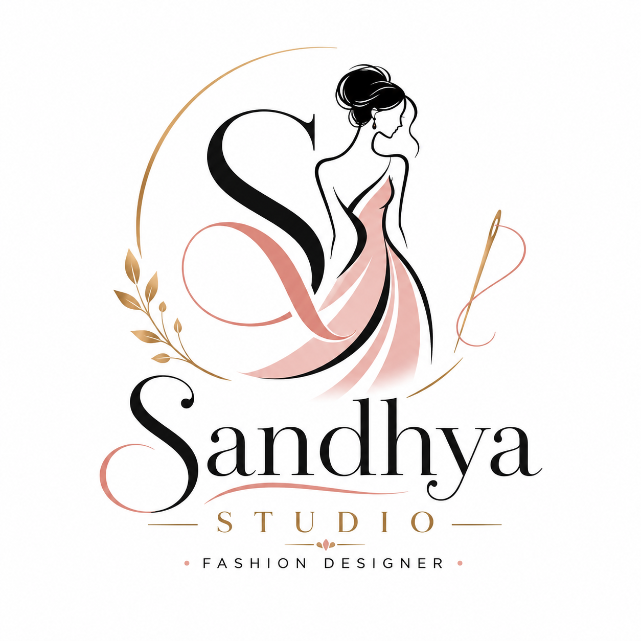 Fashion Tailoring Studio Logo